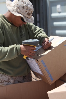 Postal Marines provide morale boost in Afghanistan