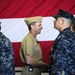 USS George H.W. Bush all-hands call in Norfolk
