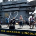 No-fly day aboard USS Abraham Lincoln