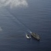 USS Carl Vinson refueling at sea exercise