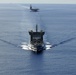 USS Carl Vinson refueling at sea exercise