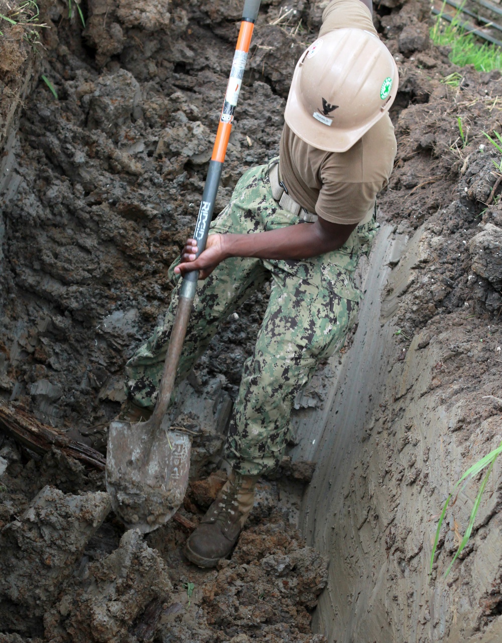 NMCB 133 at work in New Orleans