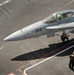 F/A-18C Hornet departs flight deck