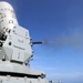 Close-in weapons system fired aboard USS Vicksburg