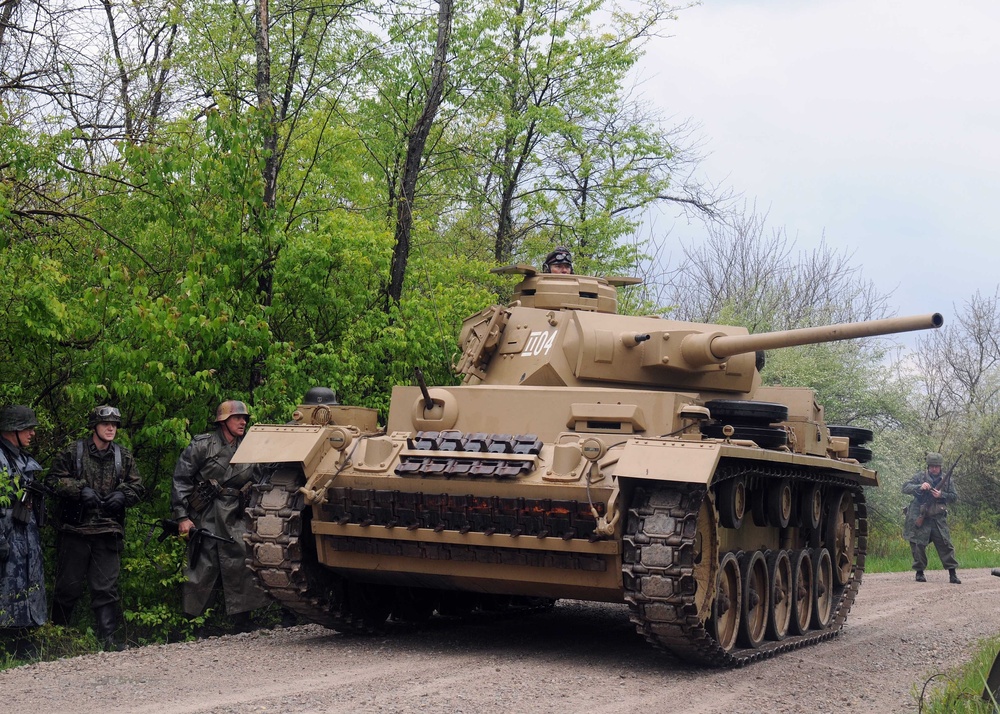 Re-enactors relive history at Camp Atterbury