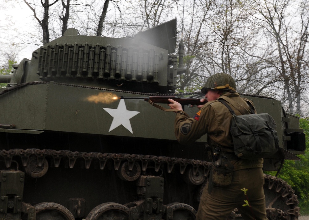 Re-enactors relive history at Camp Atterbury