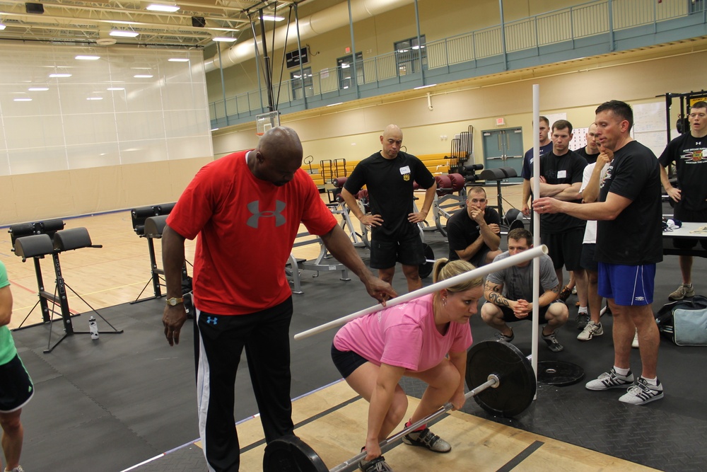 Former Olympic weight lifter strengthens Stewart Soldiers’ fitness capabilities