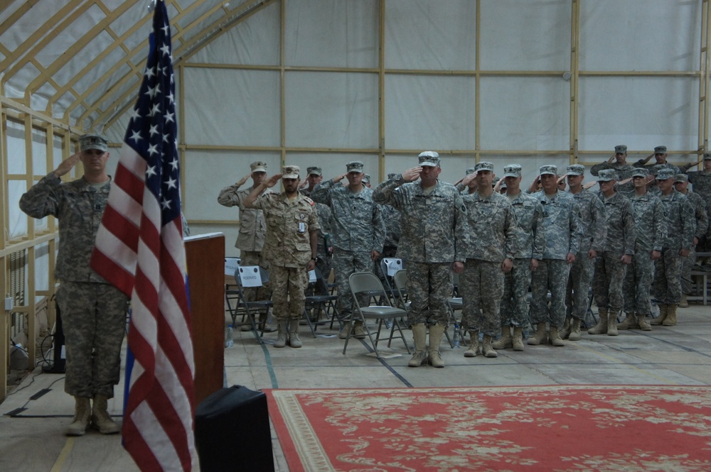 134th Brigade Support Battalion relinquishes mission authority