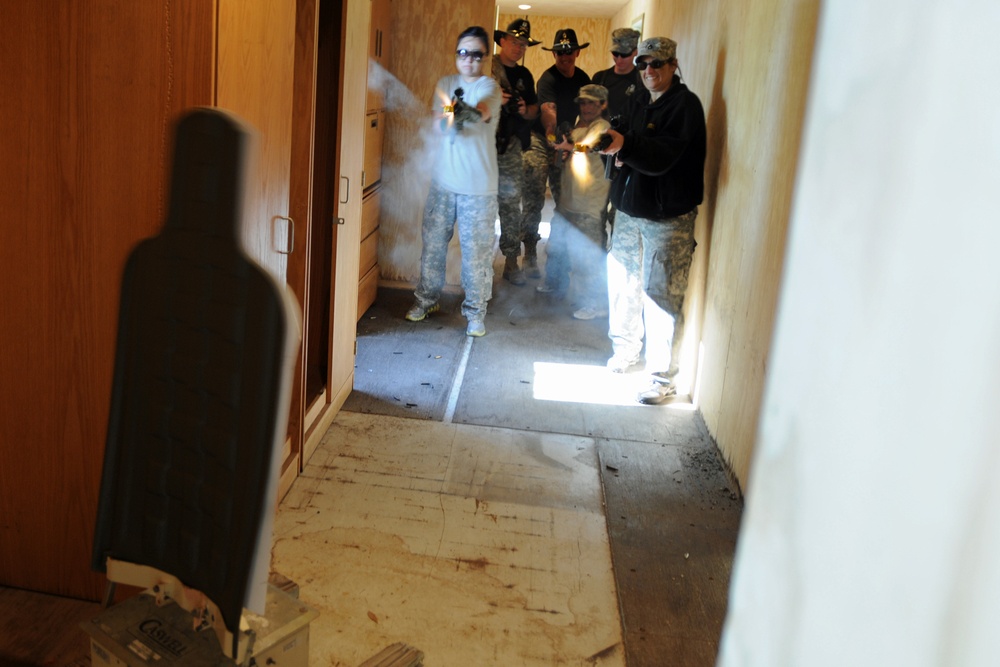 ‘Mustang’ spouses compete for silver spurs