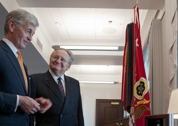 New civilian aide to the Secretary of the Army invested