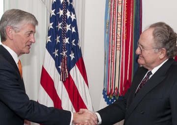 New civilian aide to the Secretary of the Army invested