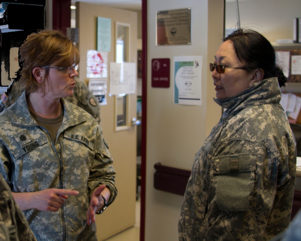 National Guard Mongolian partners visit rural Alaska for Arctic Care 2012