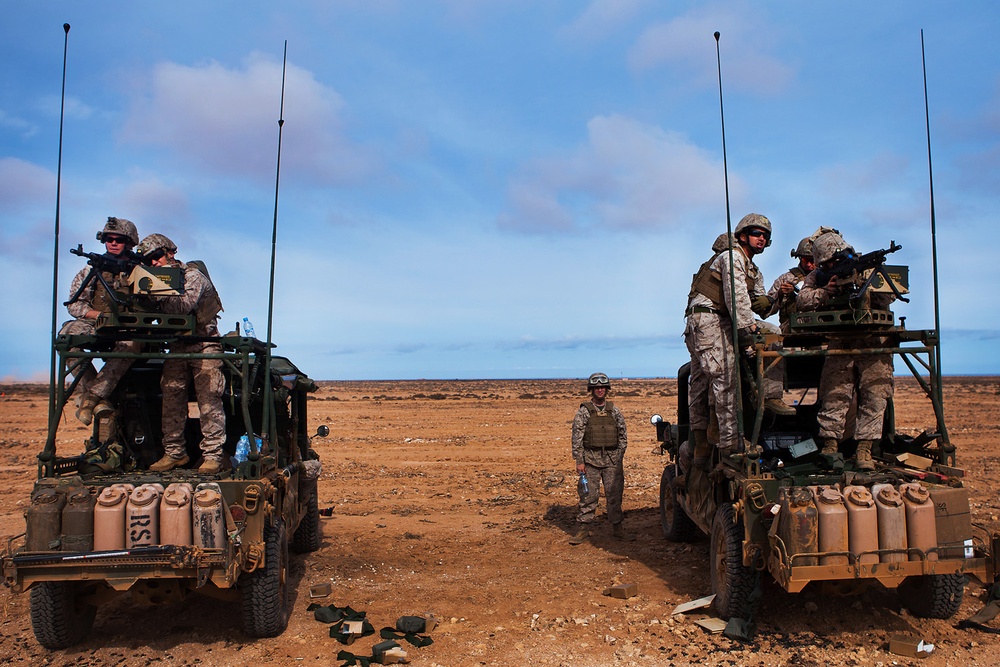 Advanced Forces Element conducts bilateral training with Moroccan Armed Forces during African Lion 2012