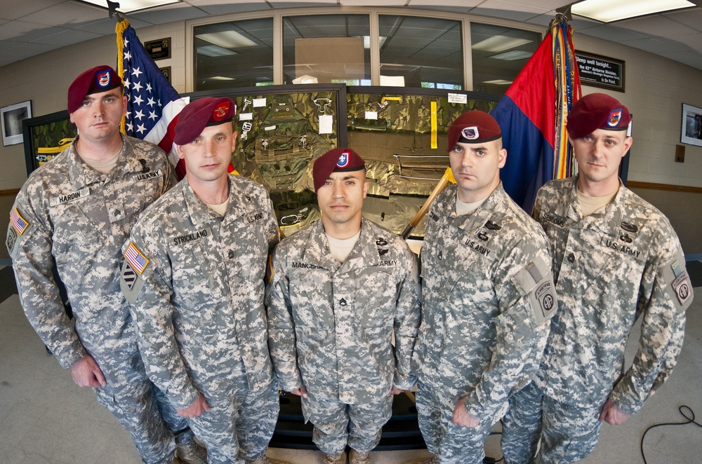 Paratroopers compete for Jumpmaster of the Year