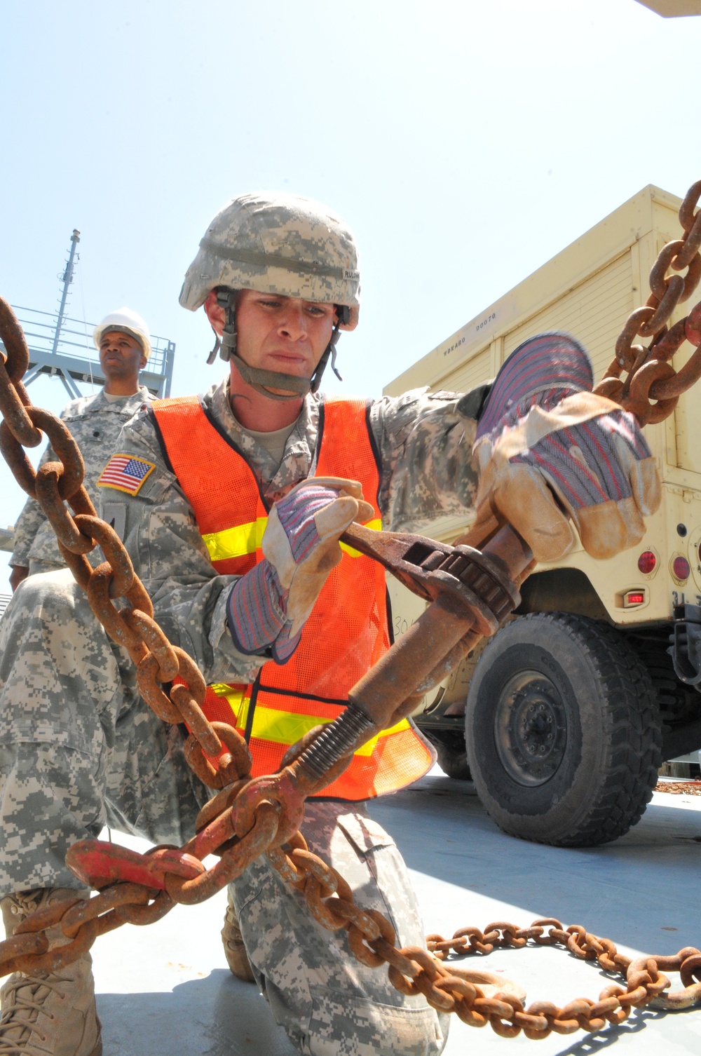 ‘Waterborne’ battalion supports 3rd ID in deployment readiness training