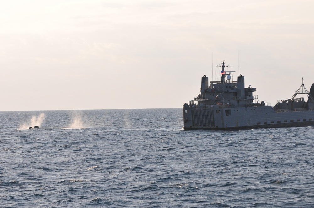 ‘Waterborne’ battalion supports 3rd ID in deployment readiness training