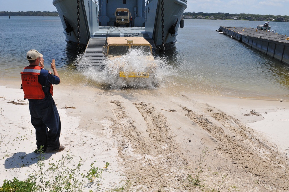 ‘Waterborne’ battalion supports 3rd ID in deployment readiness training