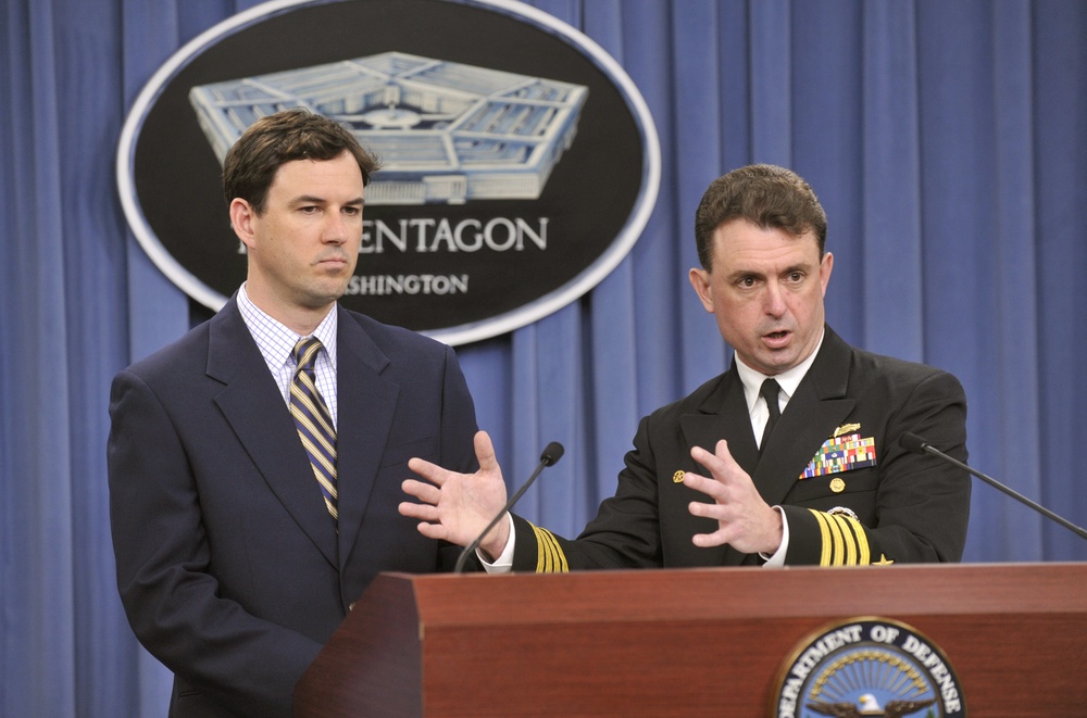 Briefing in the Pentagon Press Briefing Room