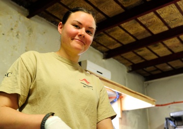 Forward mess keeps the troops on track