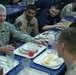 AFRICOM commanding general and senior enlisted leader chat with sailors and Marines aboard the Iwo Jima during African Lion 2012