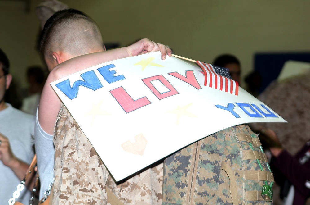 2nd Supply Battalion welcomes home last-remaining Afghanistan deployers