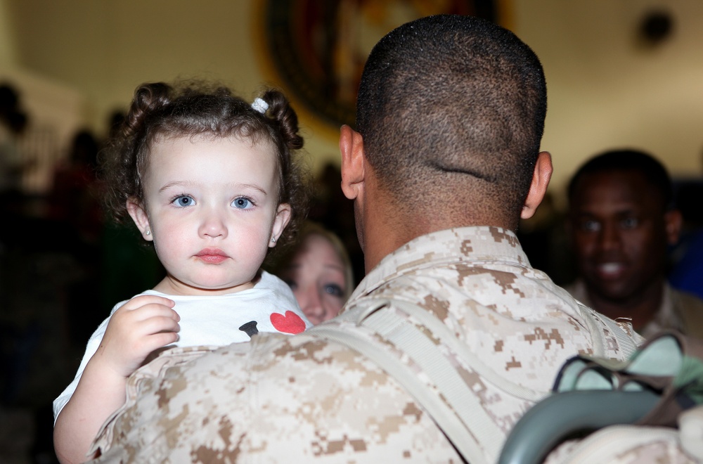 2nd Supply Battalion welcomes home last-remaining Afghanistan deployers