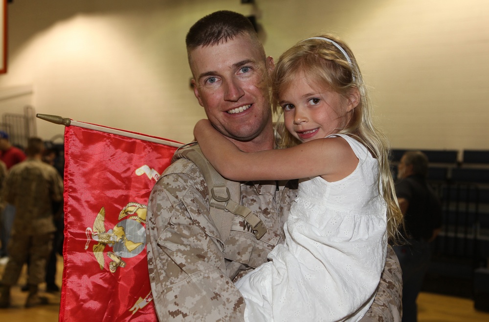 2nd Supply Battalion welcomes home last-remaining Afghanistan deployers