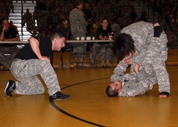 Avery represents 16th CAB in combatives tournament