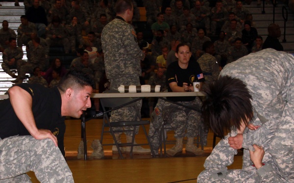 Spc. Avery represents 16th CAB in combatives tournament