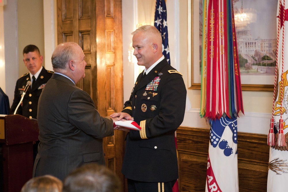 Thompson promoted to brigadier general in the U.S. Army