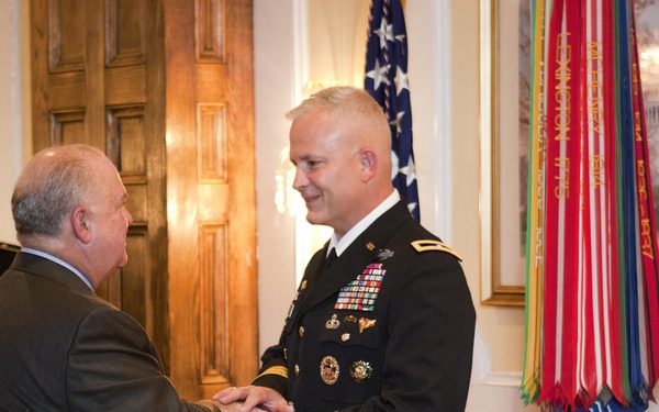 Thompson promoted to brigadier general in the U.S. Army