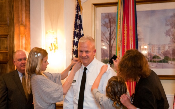 Thompson promoted to brigadier general in the U.S. Army