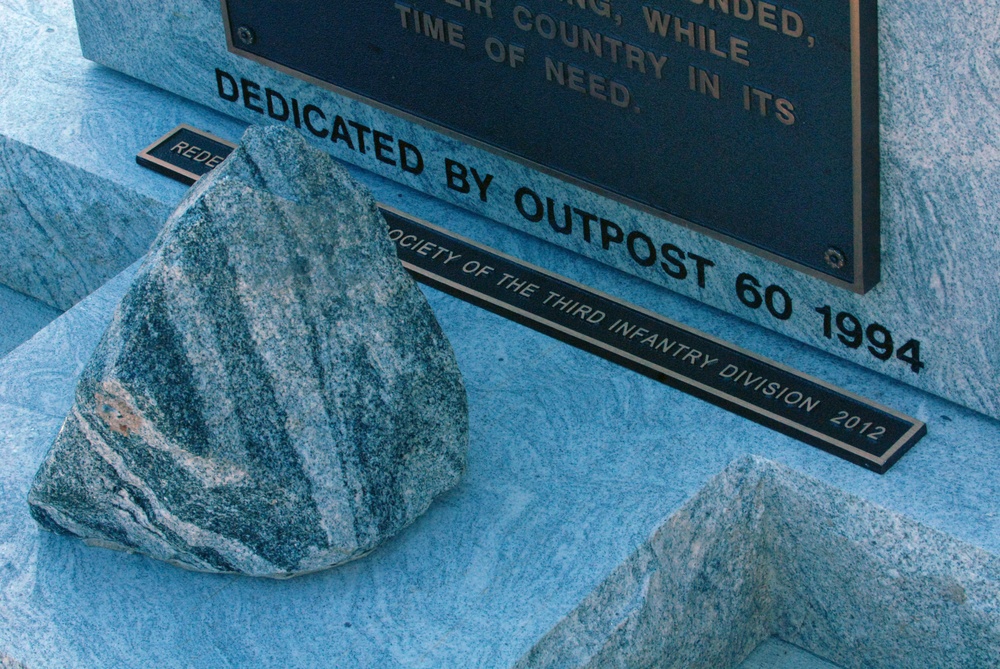 3rd Infantry Division monument moved