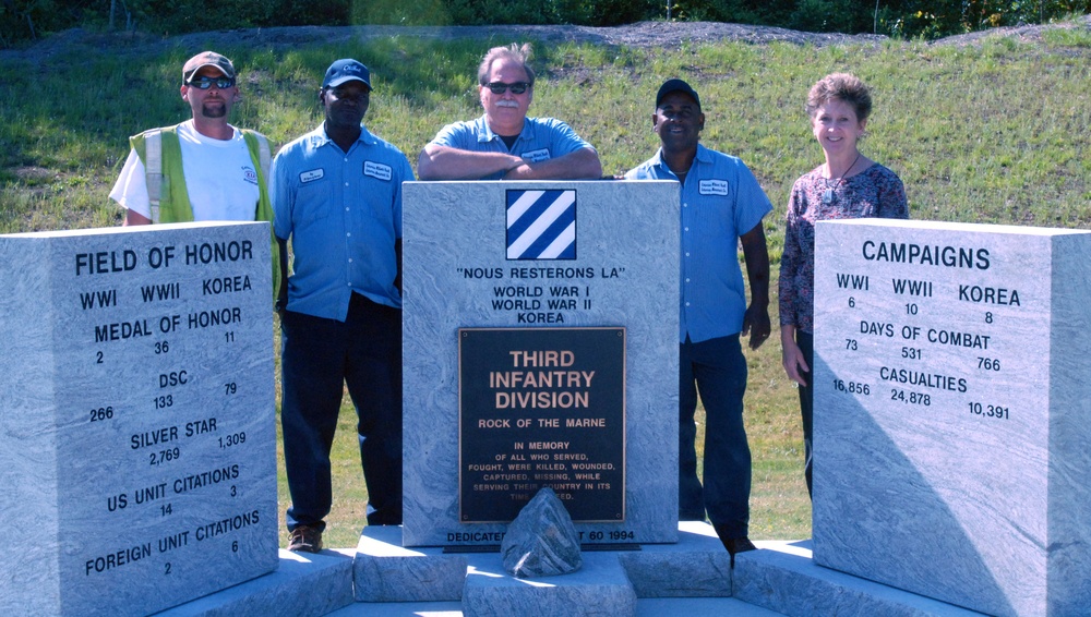 3rd Infantry Division monument moved