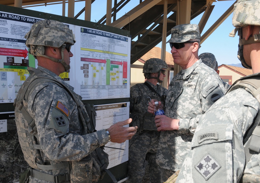 FORSCOM command team visits Fort Carson