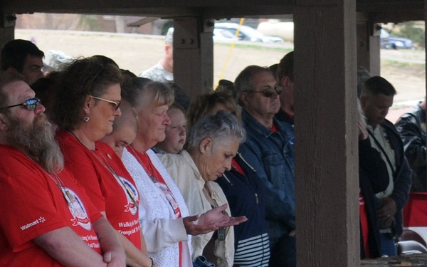 Benavidez family march ceremonial first mile in honor of their son