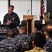 All-hands call in Navy Operational Support Center, Everett