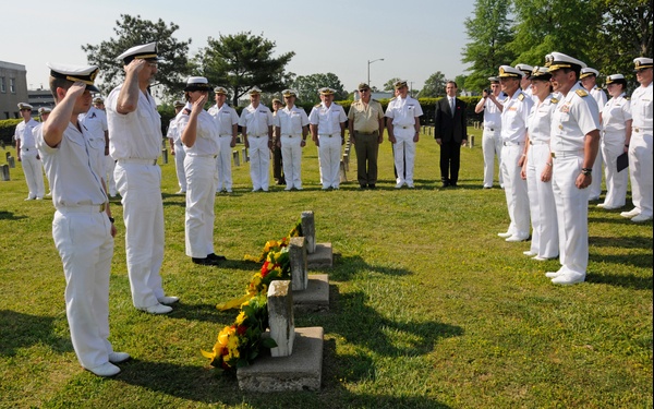 Spanish sailors honored at cemetery