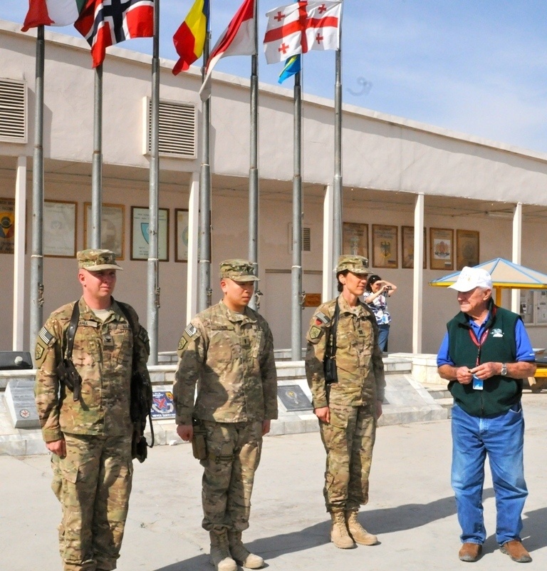 Chuck Yeager's 'Speed of Sound Tour' makes a stop in Kabul