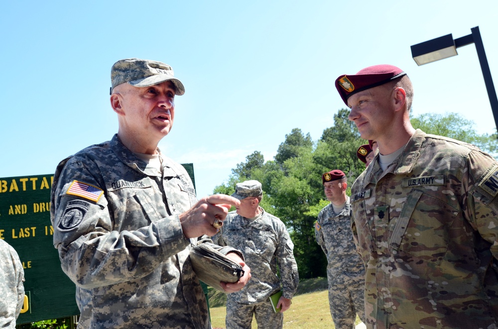 Army's top cop visits Fort Bragg MPs