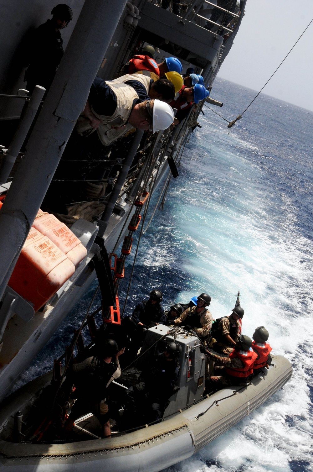 USS Simpson operations at sea