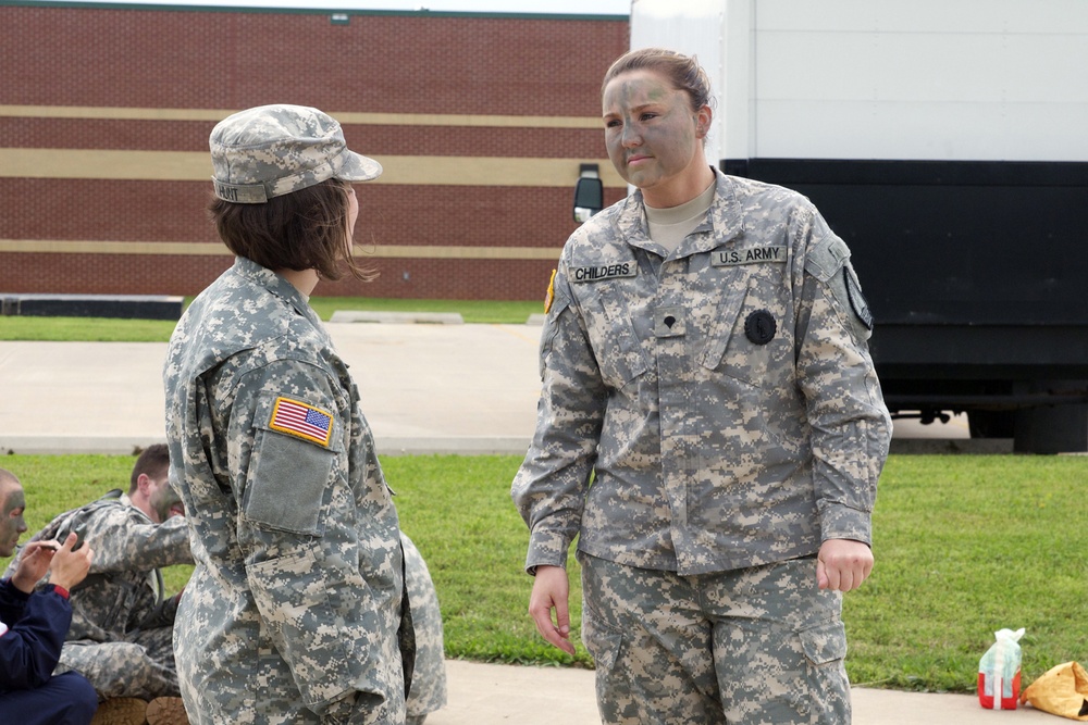 Spc. Miranda Childers of Edmond, Okla.