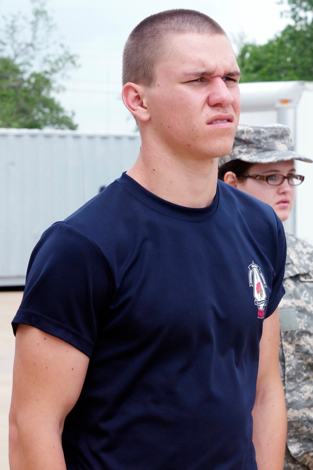 Pvt. Judd Tate of Edmond, Okla.