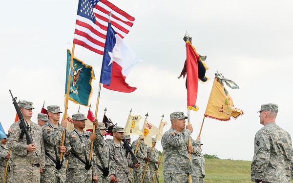 Soldiers prepare for change of command ceremony