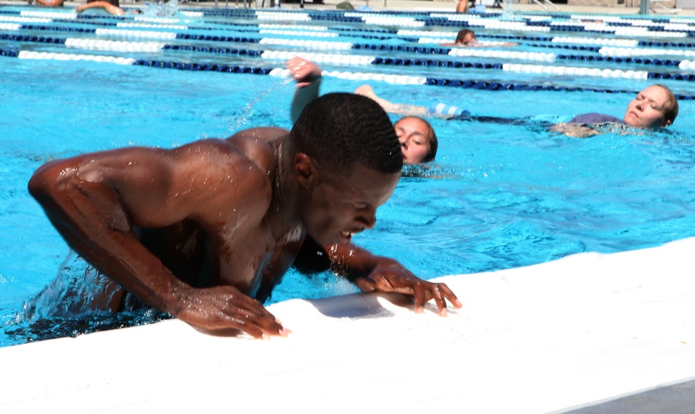 H2O workout to improve running, strength