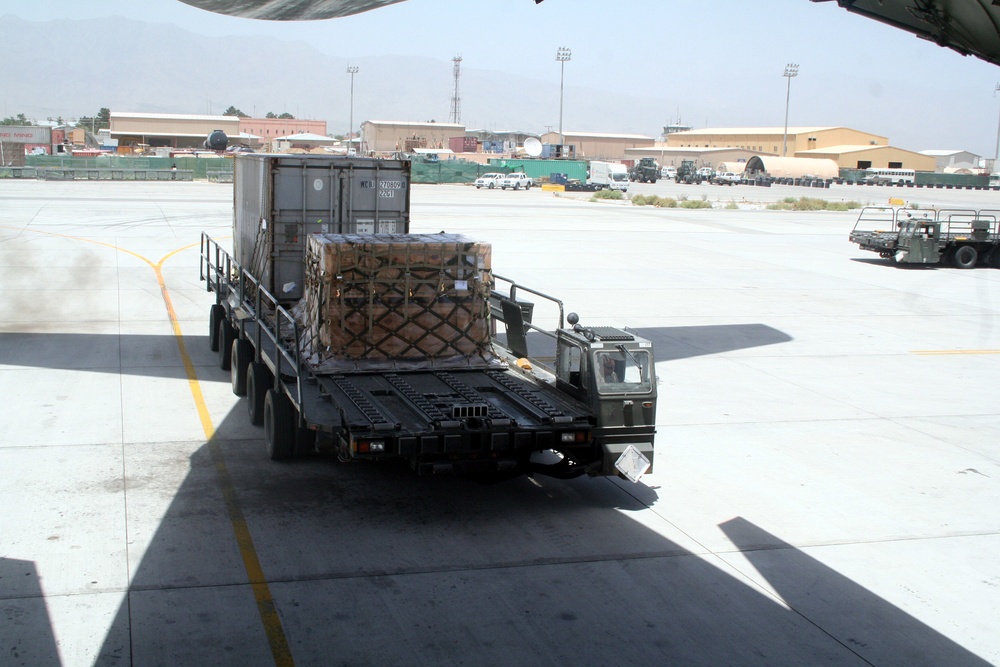 Precision loading could play key role in efficiency for redeploying forces from Afghanistan