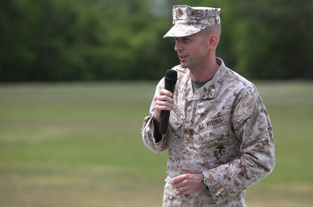 Combat Logistics Battalion 22 welcomes new commander