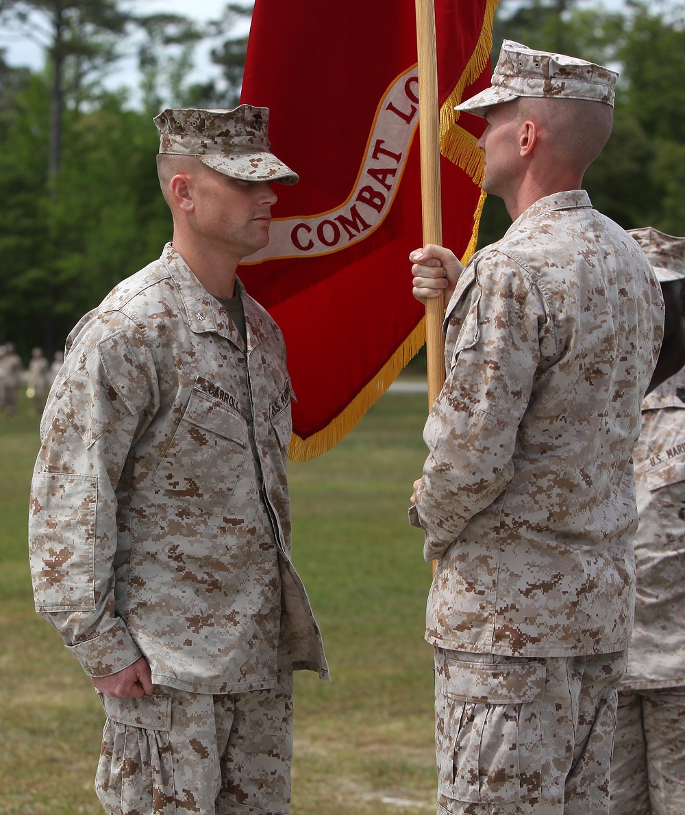 Combat Logistics Battalion 22 welcomes new commander