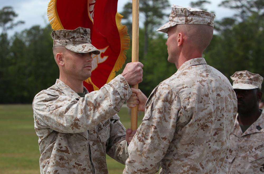 Combat Logistics Battalion 22 welcomes new commander