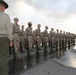 Company I recruits compete for honor platoon through initial drill